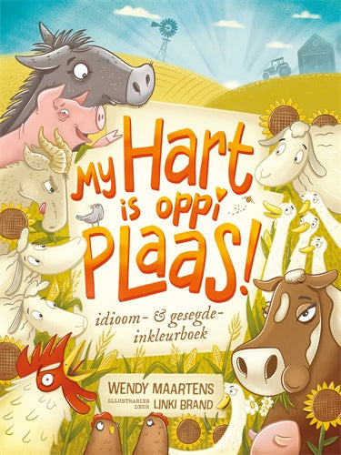 My hart is oppi plaas-gesegde & idioom-inkleurboek ISBN/SKU: 9781776353460