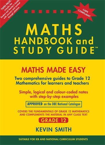 Twinpack Maths Handbook And Study Guide ISBN/SKU: 9781990992391